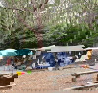 Pebbly Beach campground - Yuraygir National Park - Australian Destinations