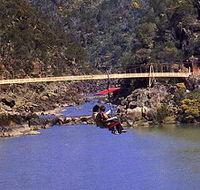 Launceston Cataract Gorge  Gorge Scenic Chairlift - Australian Destinations