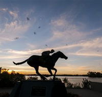 Black Caviar Statue - Australian Destinations
