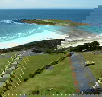 Diamond Island Resort  Bicheno Penguin Show - Australian Destinations