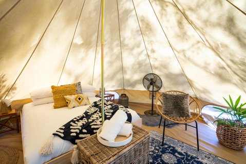 Castlemaine Gardens Luxury Glamping - Australian Destinations 3