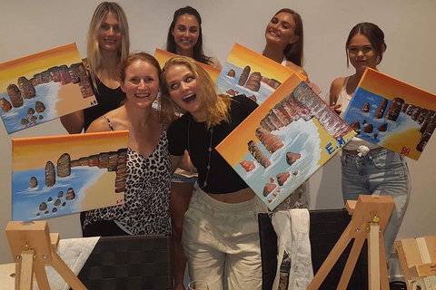 Friday Night 2 For 1 Paint And Sip Art Sessions - Australian Destinations 1
