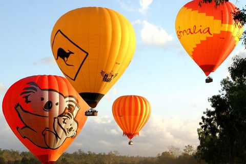 Natural Bridge & Springbrook Waterfalls Tour + Hot Air Balloon With Breakfast - Australian Destinations 0