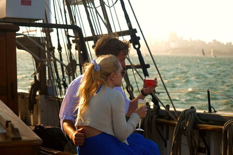 Sydney Harbour Tall Ship Wine & Canapes Evening Cruise - Australian Destinations 1